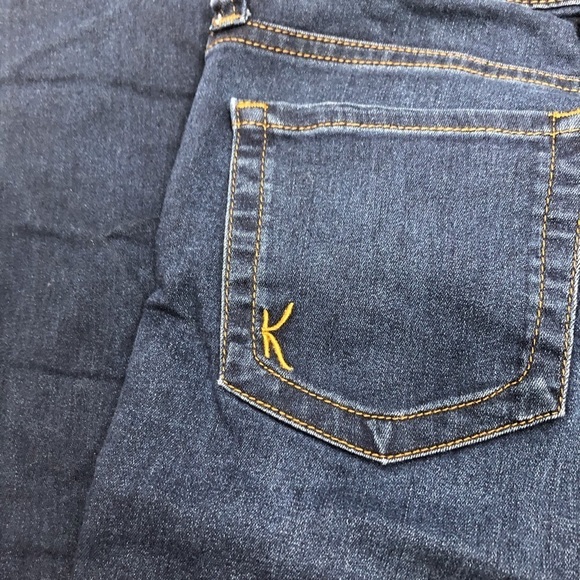 KUT From The Kloth Nicole High Rise Dark Wash Bootcut Blue Denim Jeans - Picture 12 of 12